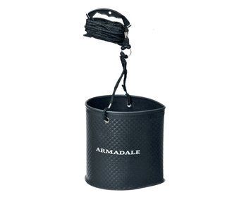Відро для води з мотузкою кругле Flagman Armadale EVA Bucket With Rope 8х20см FAREVA008 фото