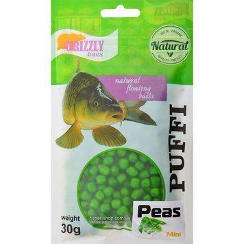 Повітряне тісто Grizzly Baits Puffі midi 30 г Горох 427035 фото