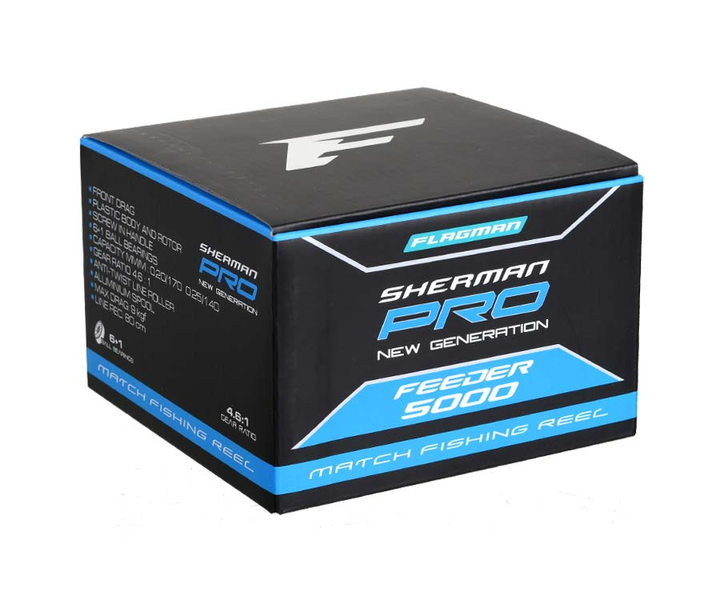 Катушка фидерная Flagman '24 Sherman Pro New Generation 5000 SHNGR5000 фото