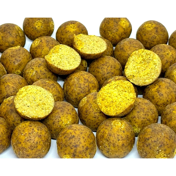 Варені бойли Puhach Baits Natural Line Shelf Life Boilies 24 mm 1 kg - Sweetcorn (Кукурудза) PUBOILS021 фото