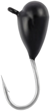 Мормышка вольфрамовая Viking Fishing Drop 0.46g 3mm Black (1шт) 19190369 фото