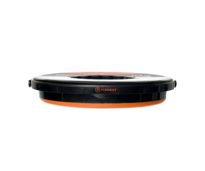 Ведро силиконове с крышкой Forrest Folding Bucket Orange with cover 10л FFB10O-C фото