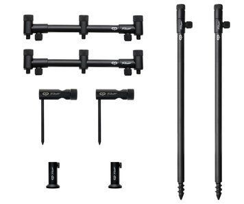 Набір стійок із буз-барами для трьох вудлищ Carp Pro Rondel 3 Rods Stand Kit cprrsk3 фото