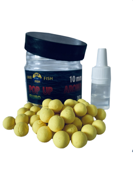 Ukr Fish Pop up бойл + AROMA 30 г 8 мм Слива uk42 фото