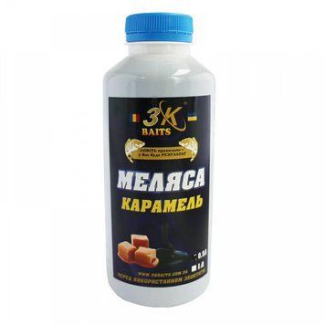 Меляса 3KBaits 500 мл Карамель 41402 фото