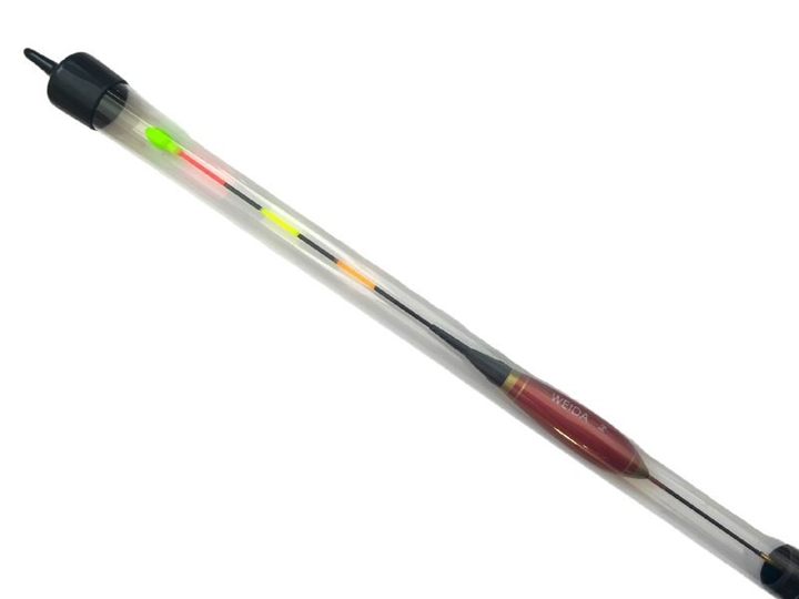 Поплавець світлодіодний LED WEIDA 4 г 24 см червоний 01101 фото
