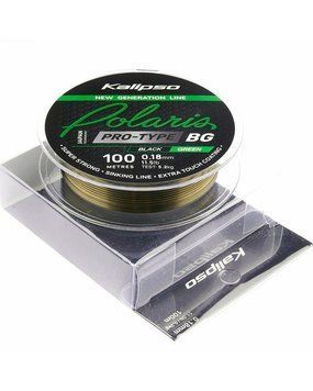Волосінь Kalipso Polaris BG Black green 100 m 0.70 mm 350021 фото