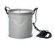 Вiдро для води з мотузкою кругле Flagman Gray Eva Bucket Round 5л FGEVA006 фото 1