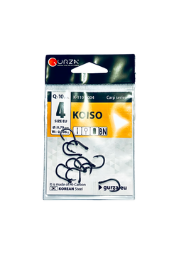 Крючки Gurza KOISO RING BN K-1101 EU 4 249000 фото