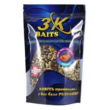 Зерновий МІКС Micro Seed MIX Sport + Crushed Tiger nut (кориця), 400г Kor123 фото