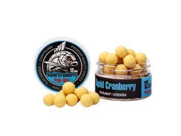 Бойл насадочный Carptronik 12 мм Pop up Кальмар-клюква 426003 фото