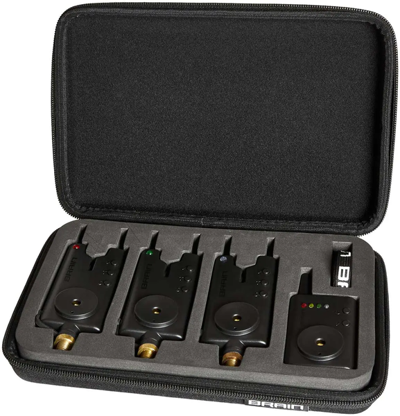 Набор сигнализаторов Brain Wireless Bite Alarm B-1 3+1 Brain 2 фото