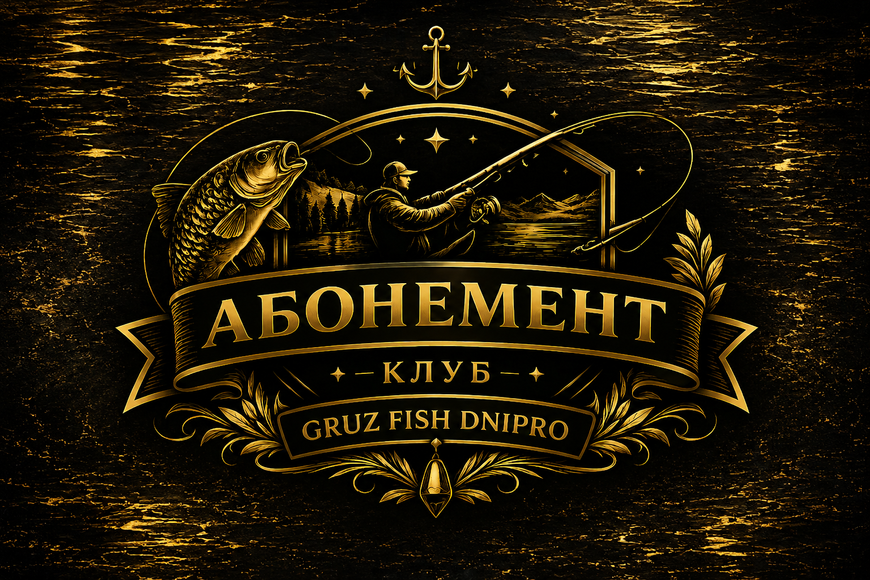 Абонемент участника в рыболовном клубе Gruz Fish Dnipro Gruz-121 фото