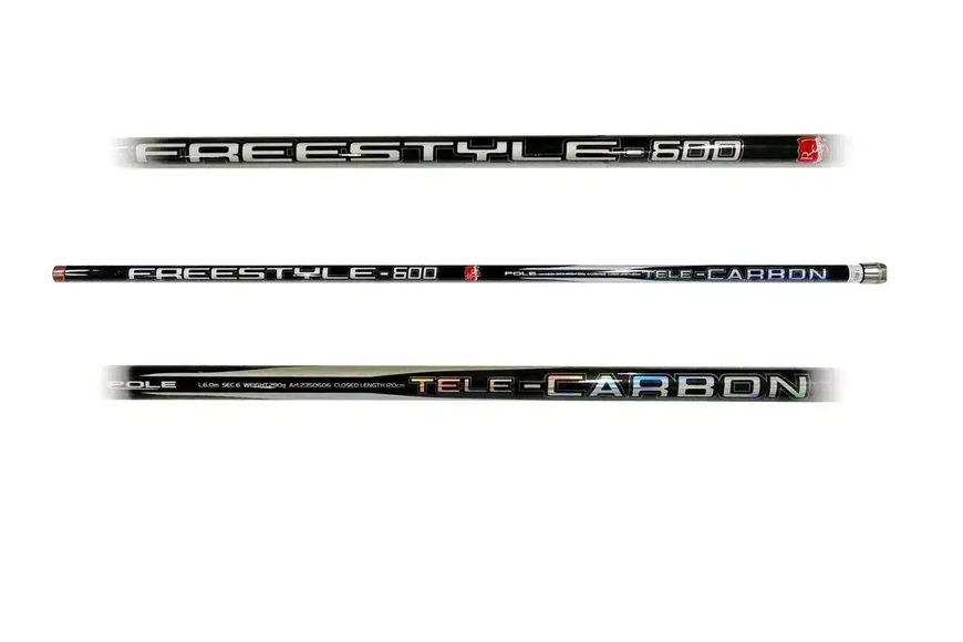 Удочка карбон без колец River Sport Freestyle 4м 510003 фото