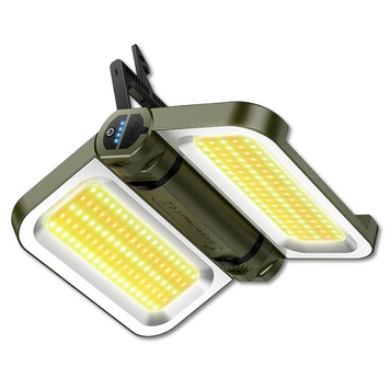 Кемпінгова лампа з сонячною панеллю G200 solar outdoor camping light G200-SOL фото