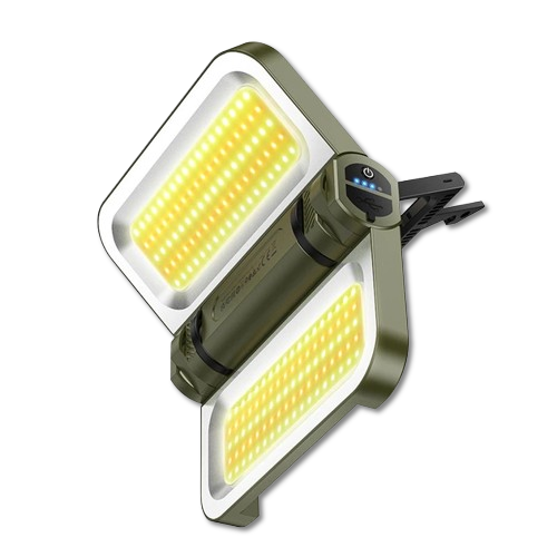 Кемпінгова лампа з сонячною панеллю G200 solar outdoor camping light G200-SOL фото