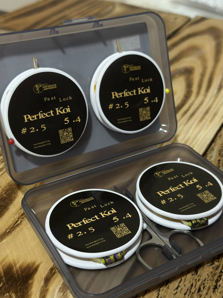 Оснастки Херабуна Perfect koi 4 шт у коробці з ножицями 9648 фото