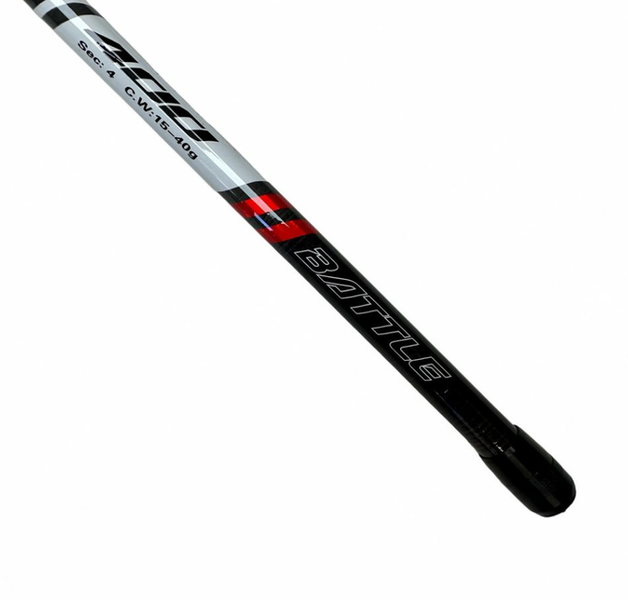 Вудка Gladiator Shark карбон, телескопічна, без кілець, 7м 15-40г gladi12 фото
